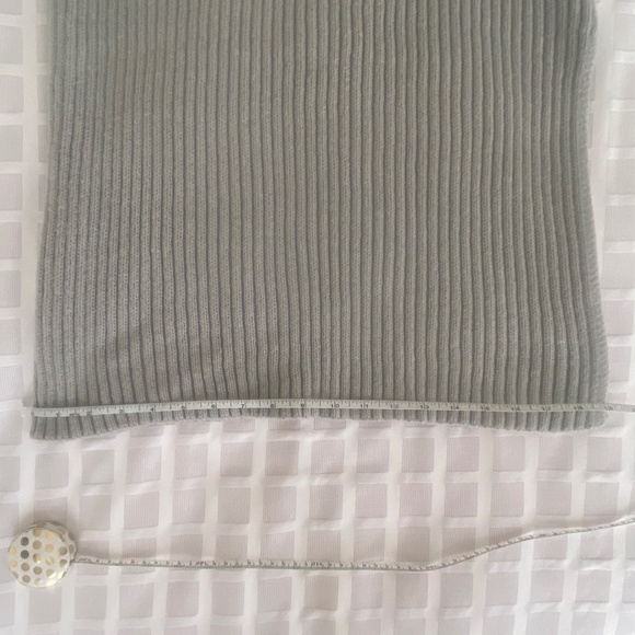 Turtleneck Sweater Dress Grey - Picture 5 of 9